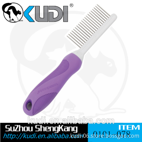 Hot selling stainless steel pet hair comb